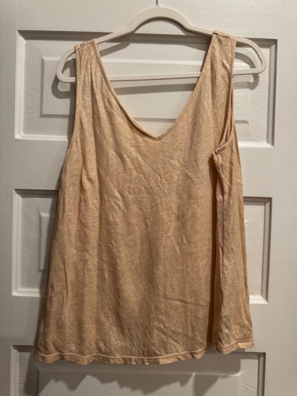 Lilly Pulitzer Top XL Metallic Gold V-Neck tank
